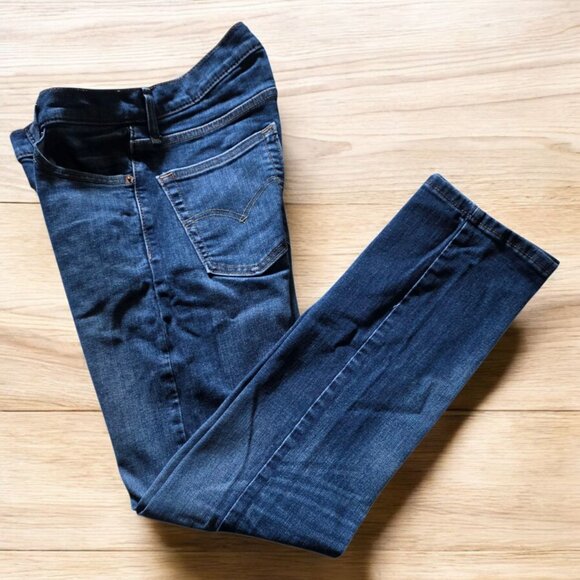 LEVI'S 513 ( 30-32 ) Blue Denim Straight Leg Jeans - Picture 1 of 8